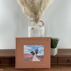 Tuscany inside the light hardcover book